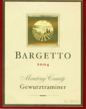 Monterey County Gewurztraminer